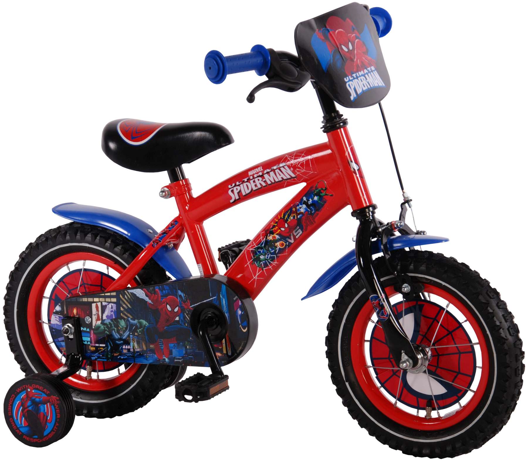 Ultimate SpiderMan 12 inch boys bike