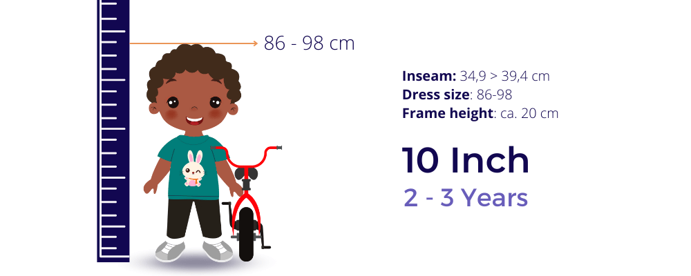 Jongensfietsen 10 inch