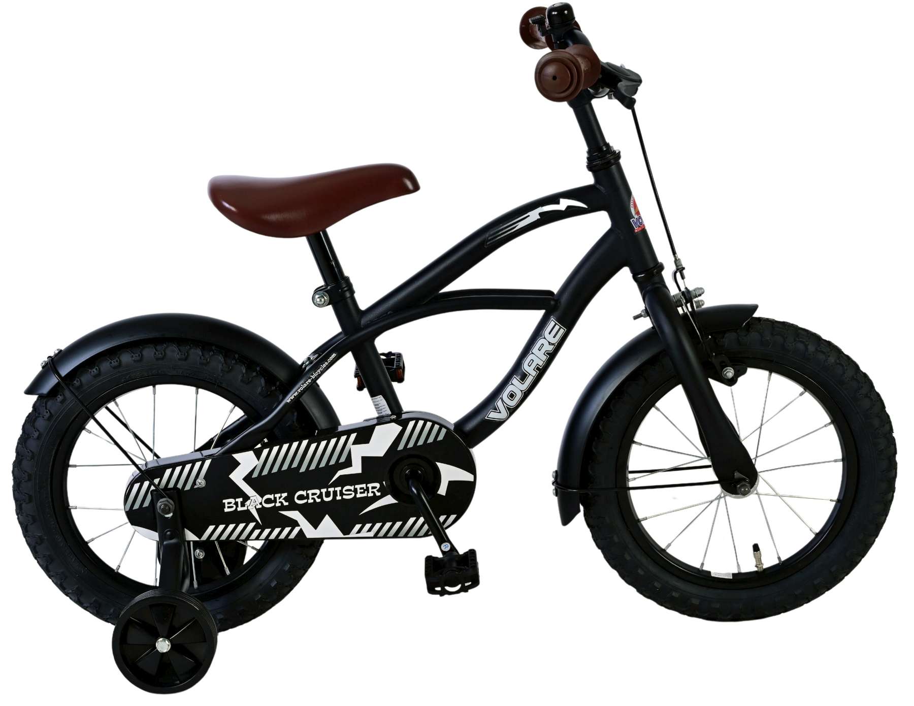 volare kinderfahrrad erfahrungen Black Cruiser – Jungen – 14 Zoll – Schwarz – 95 % vormontiert Rahmen:36cm 2 in 1 Tasche Magura eLECT Coach Bluetooth