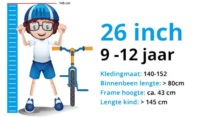 26 inch frame size