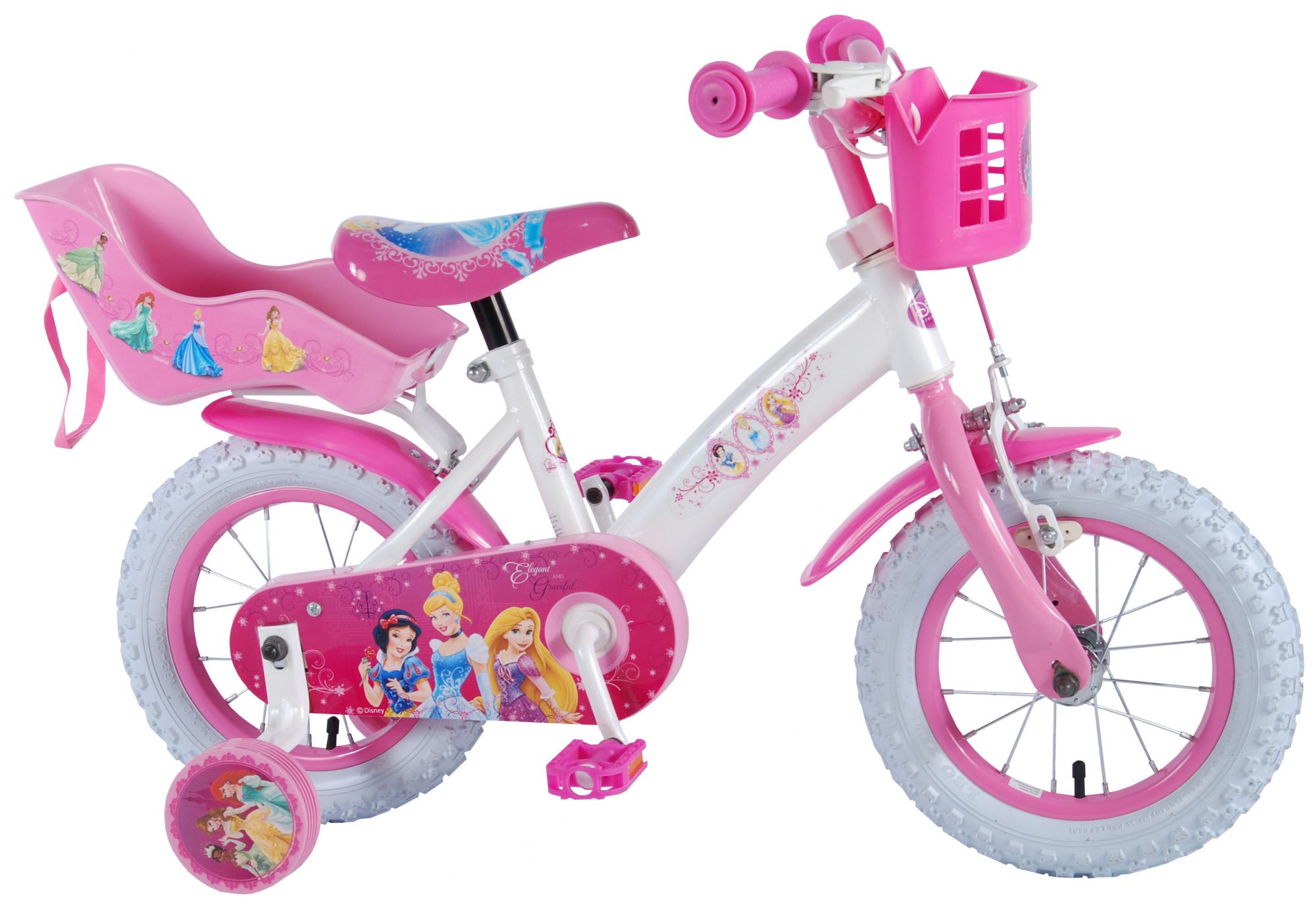 12 inch girl bike with basket