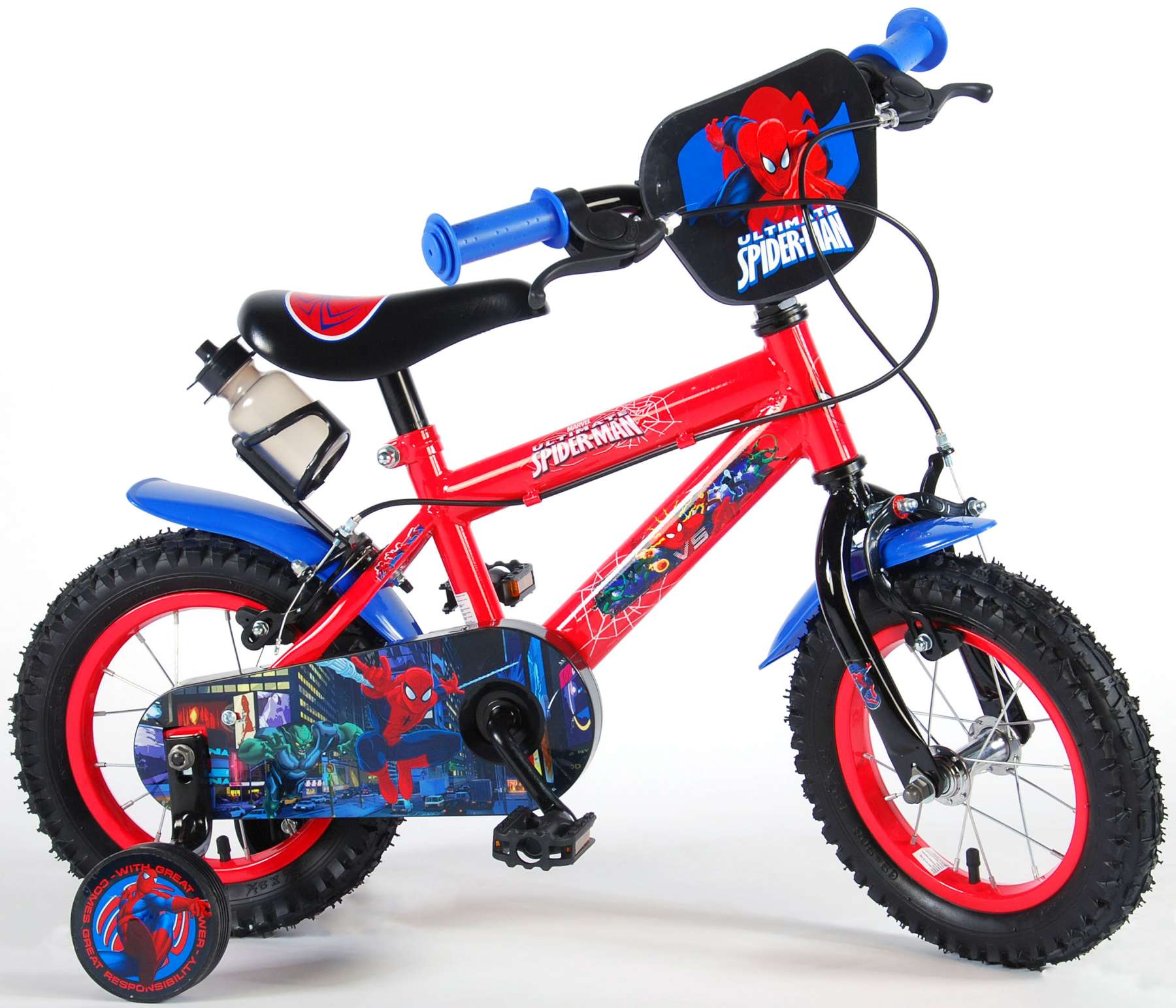 Dino Bikes 412UL-CAGB 12-Inch Captain America Bicycle