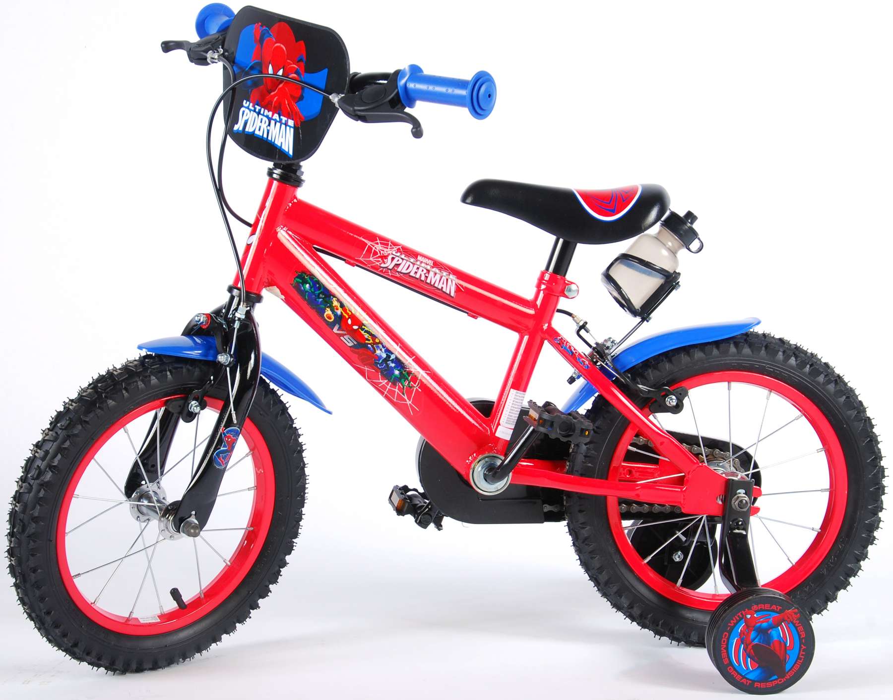 boys spider man bike