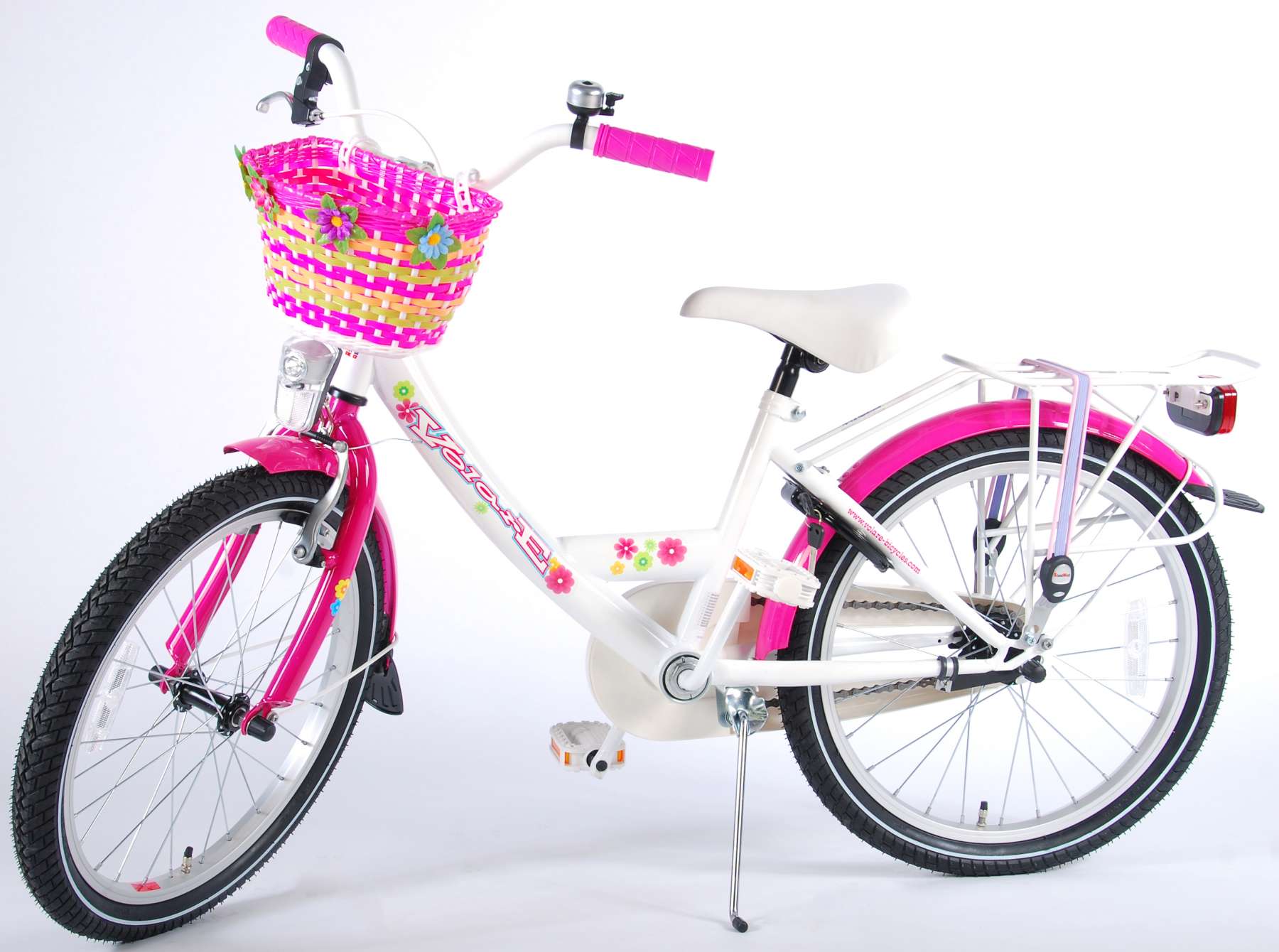 pink witch bicycle
