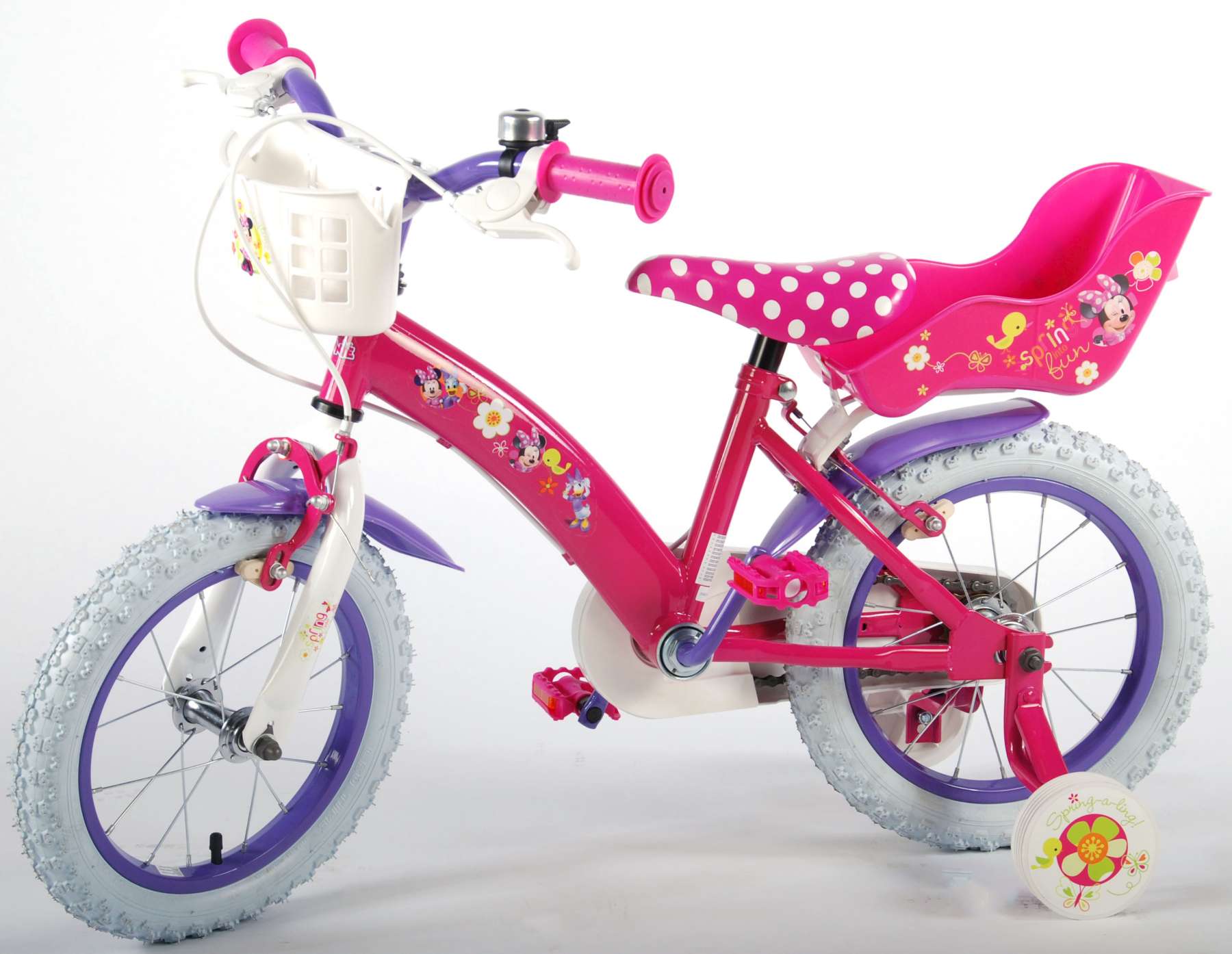 minnie mouse bike 14 inch uk