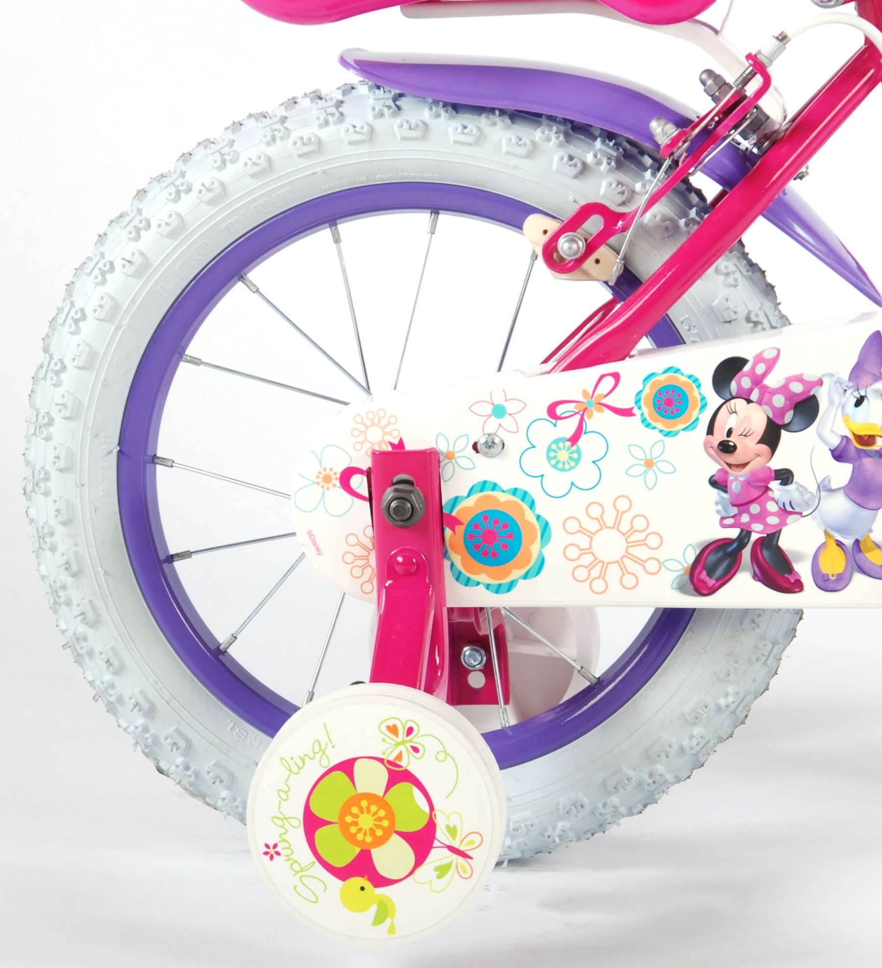 minnie mouse bike 14 inch uk
