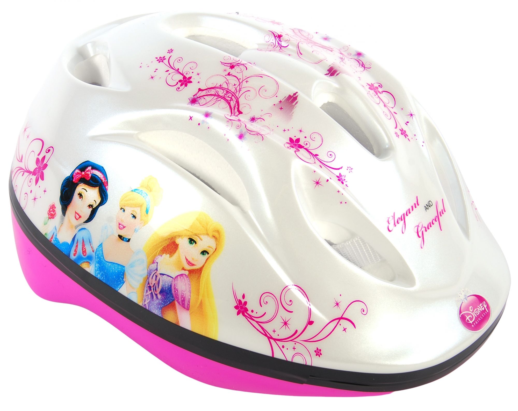Enfants Casque Disney Princess réglable 51-55 cm Kinderhelm Casque Protecteur