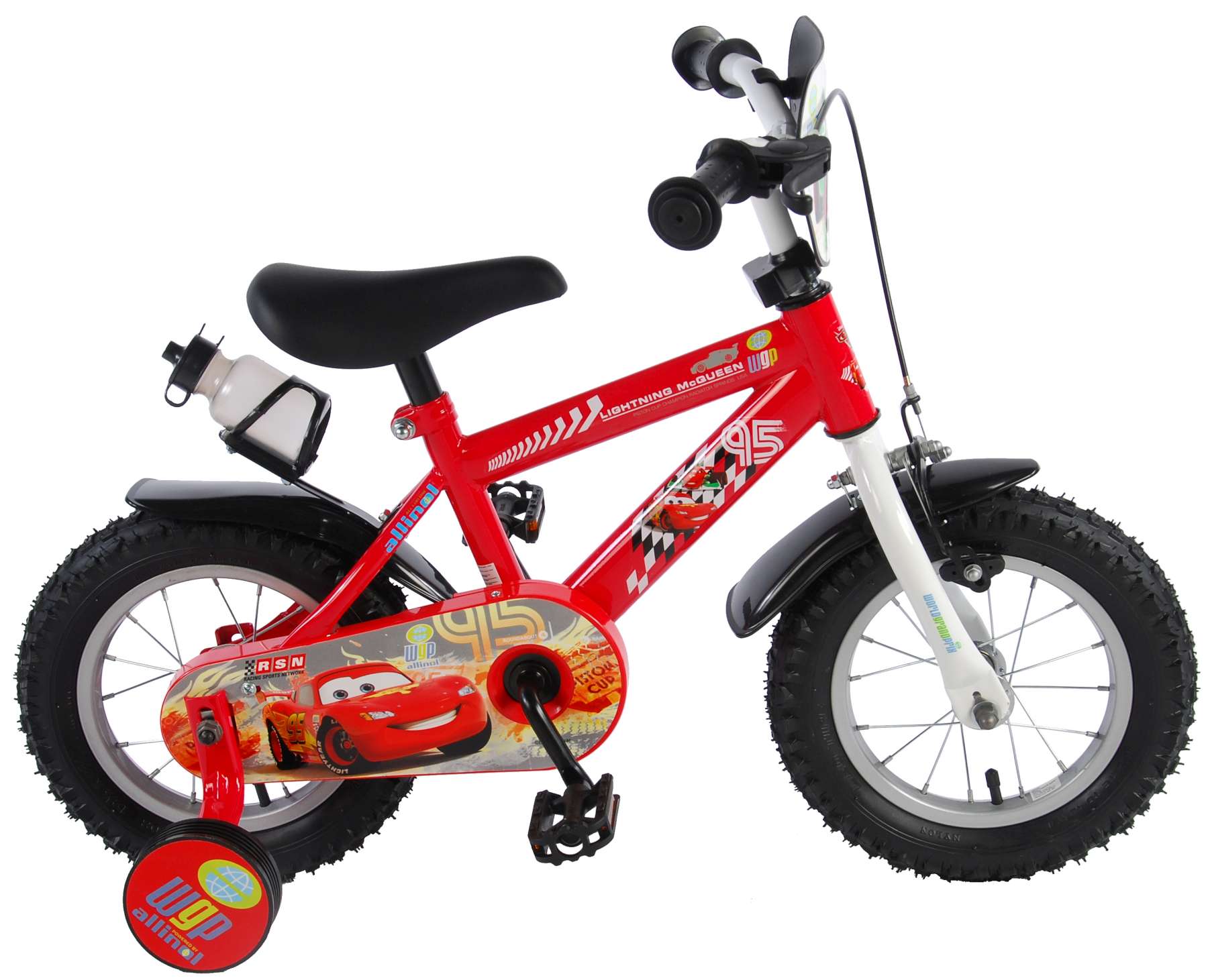 Disney Cars 12" Wheel Bicycle Licensed Children’s Pedal Bike 