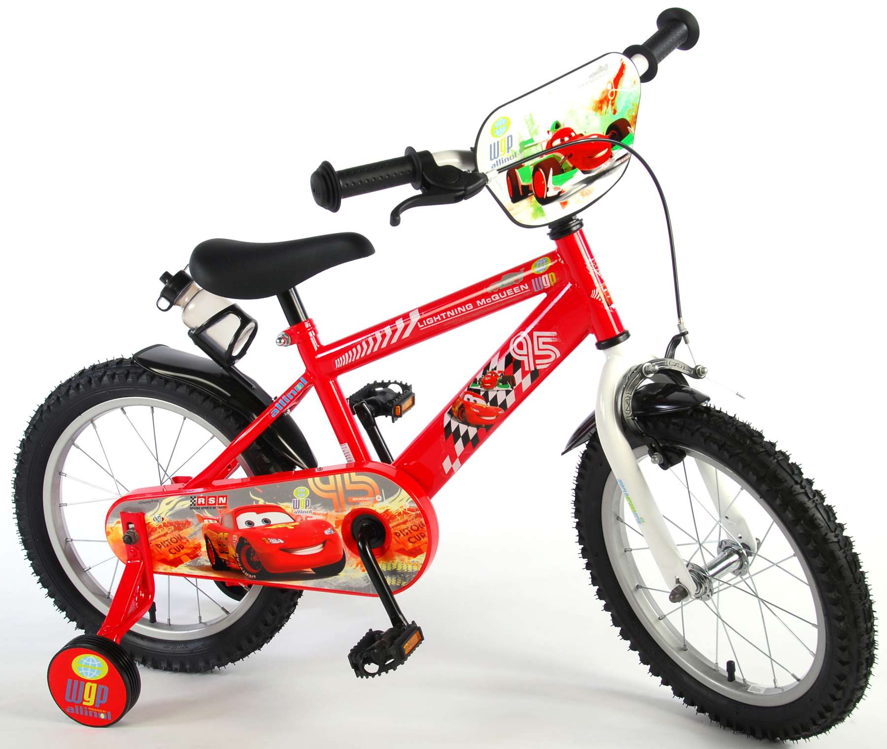 Disney Cars Children's Bicycle Boys 16 inch Red