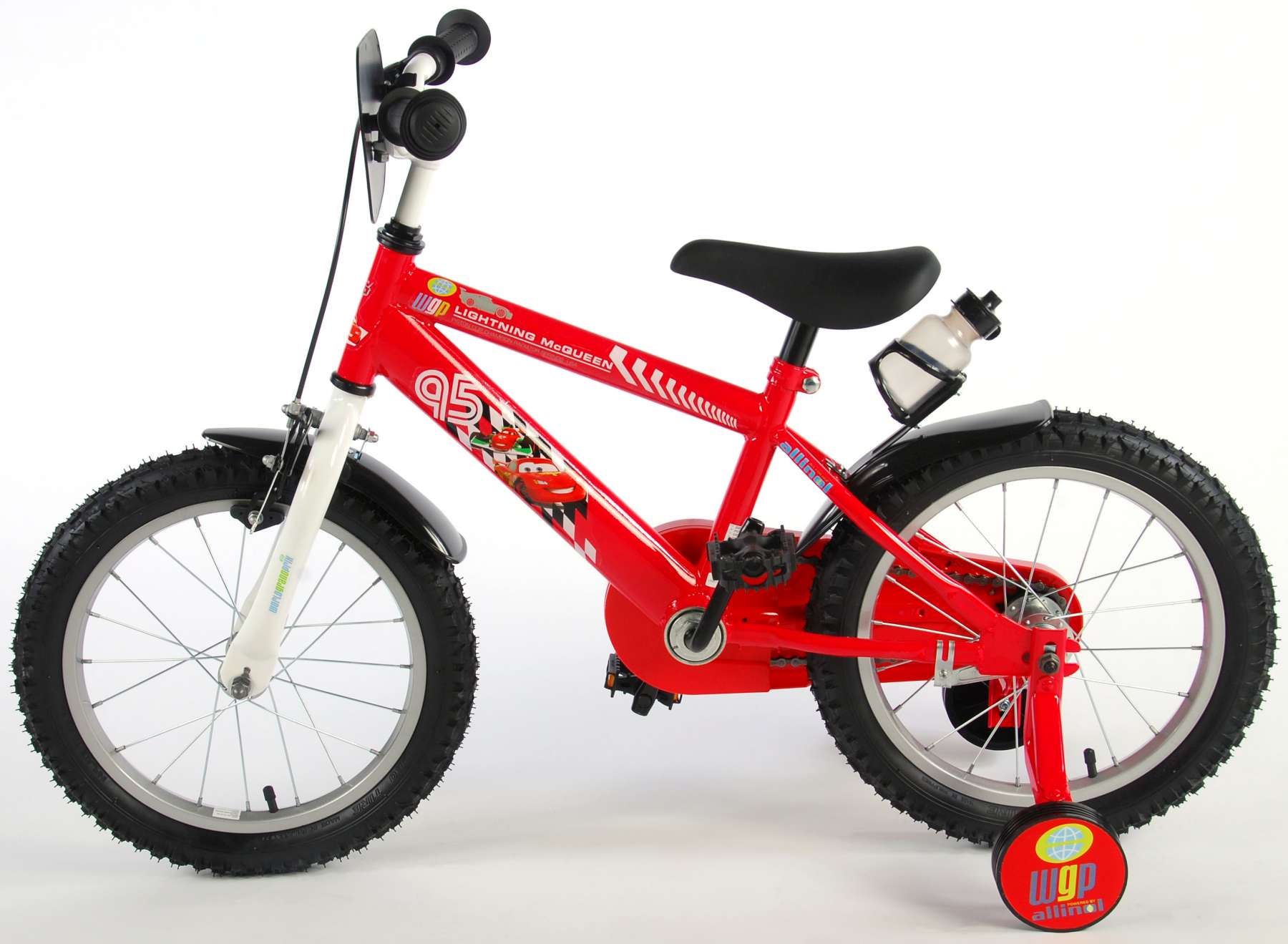 Disney Cars Children's Bicycle Boys 16 inch Red