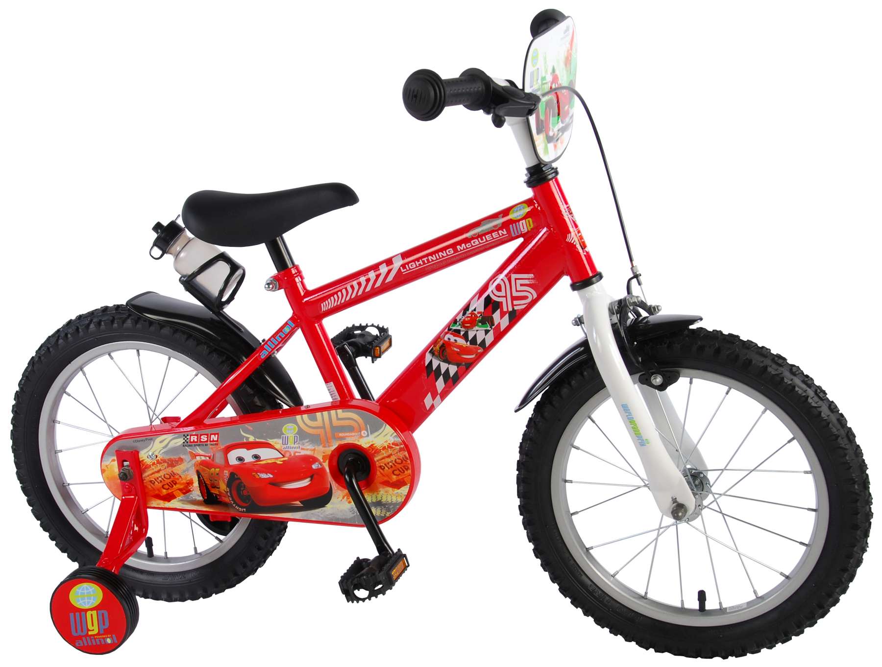 Disney Cars Children's Bicycle Boys 16 inch Red