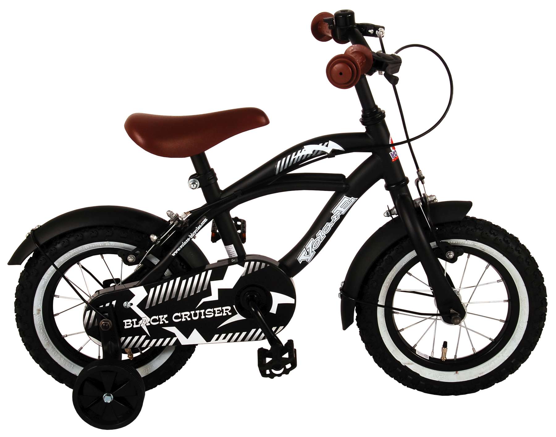 Bend Burger Convert Volare Black Cruiser Children's Bicycle - Boys - 12 inch - Black - Two handbrakes Bend Burger Convert Volare Black Cruiser Children's Bicycle - Boys - 12 inch - Black - Two handbrakes