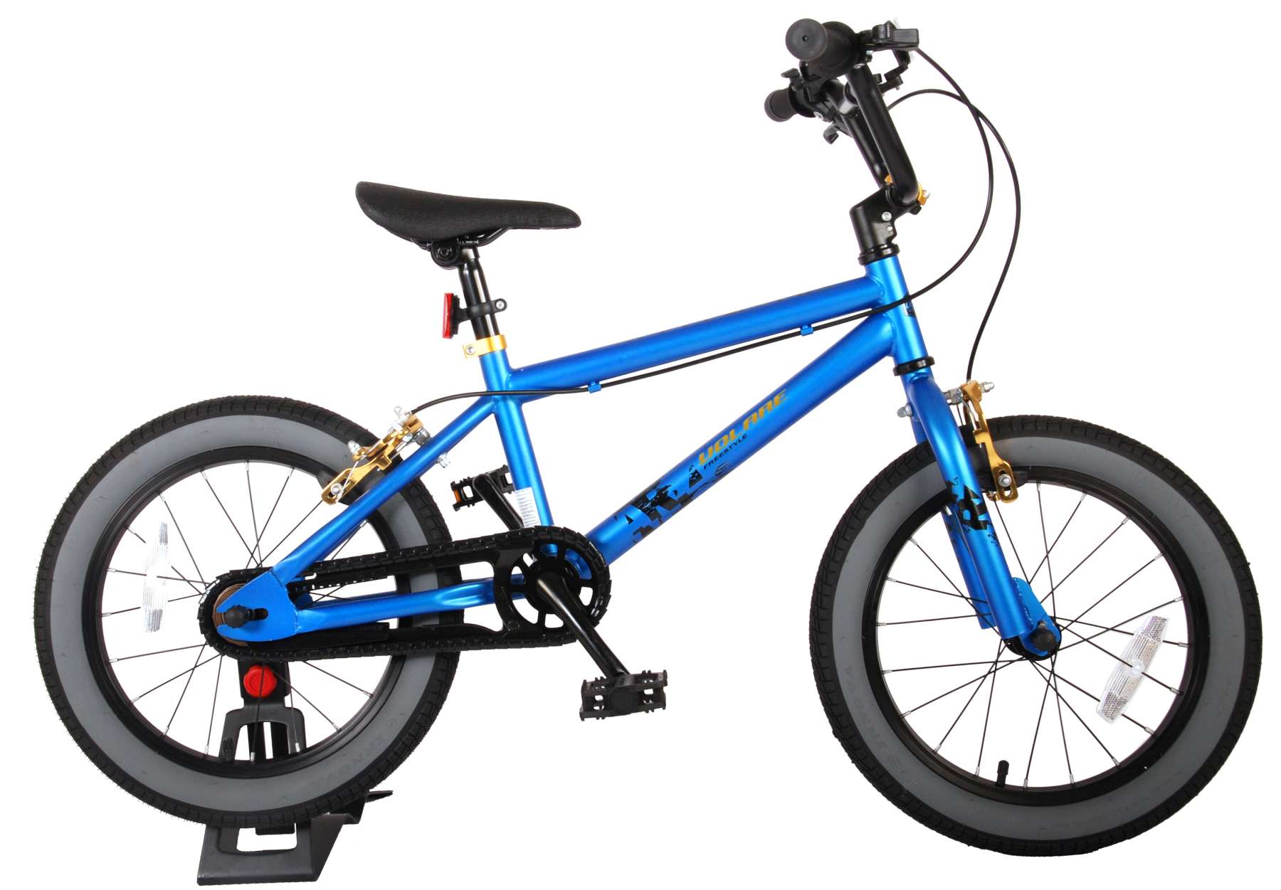 Volare Cool Rider Children's - Boys 16 inch - blue - two brakes - 95% assembled