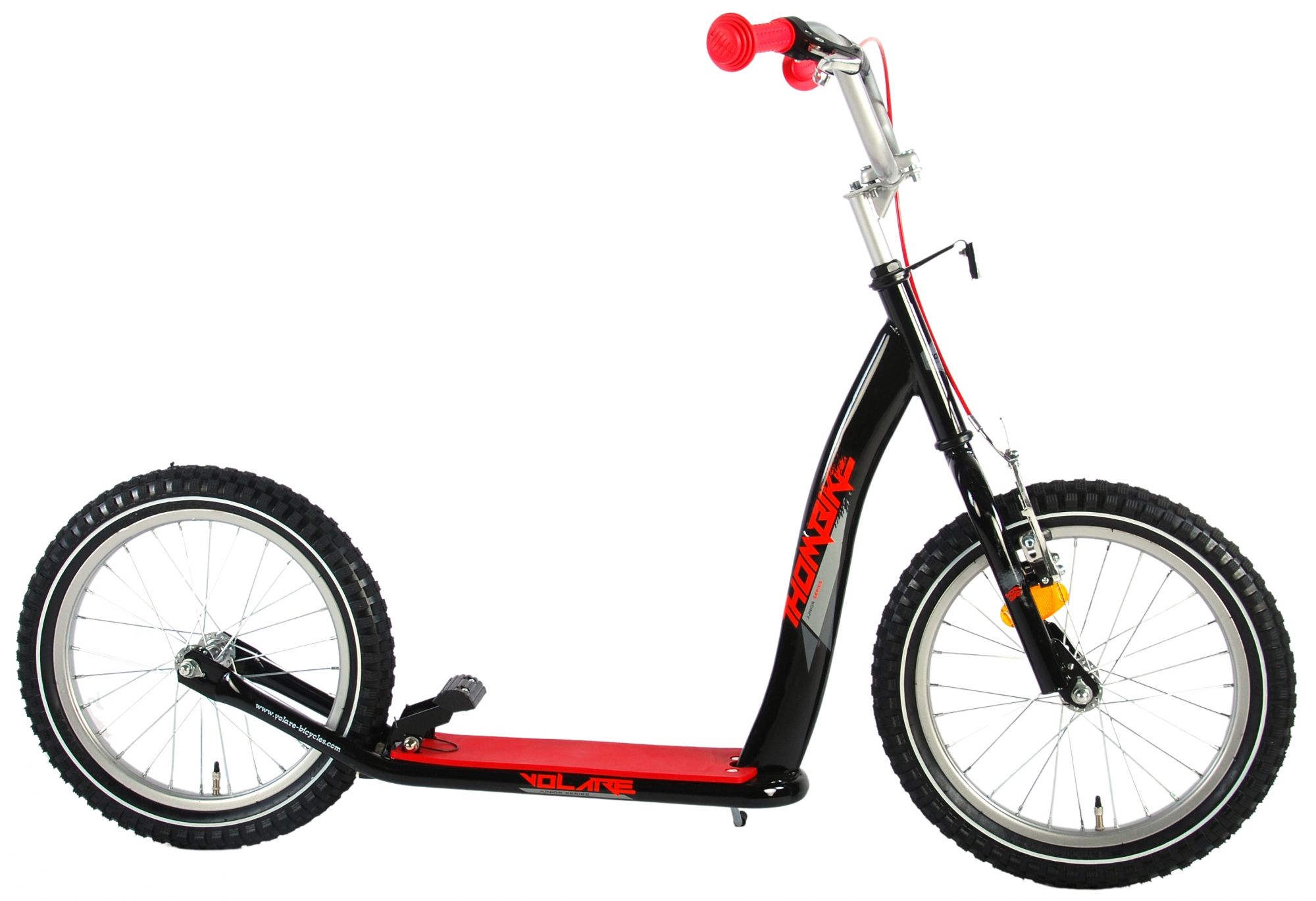 Theseus Emuleren Oorzaak Volare Scooter 16 inch Black Red