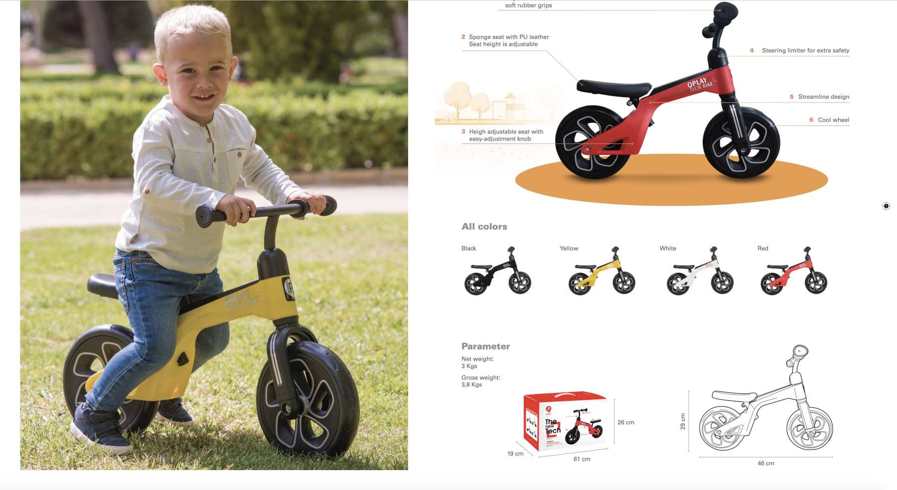 10 inch balance bike