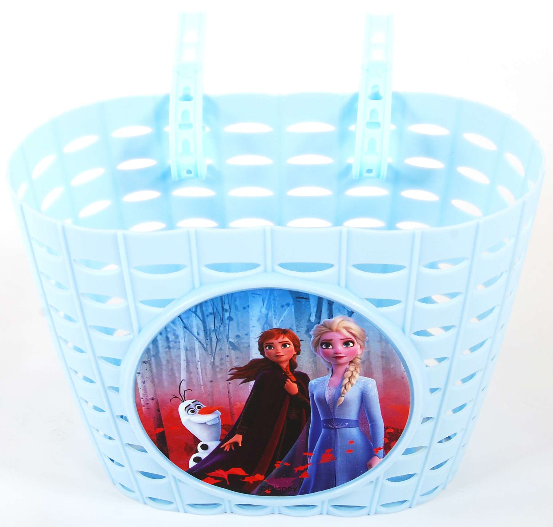 Disney Frozen 2 Plastic Basket Girls Light Blue