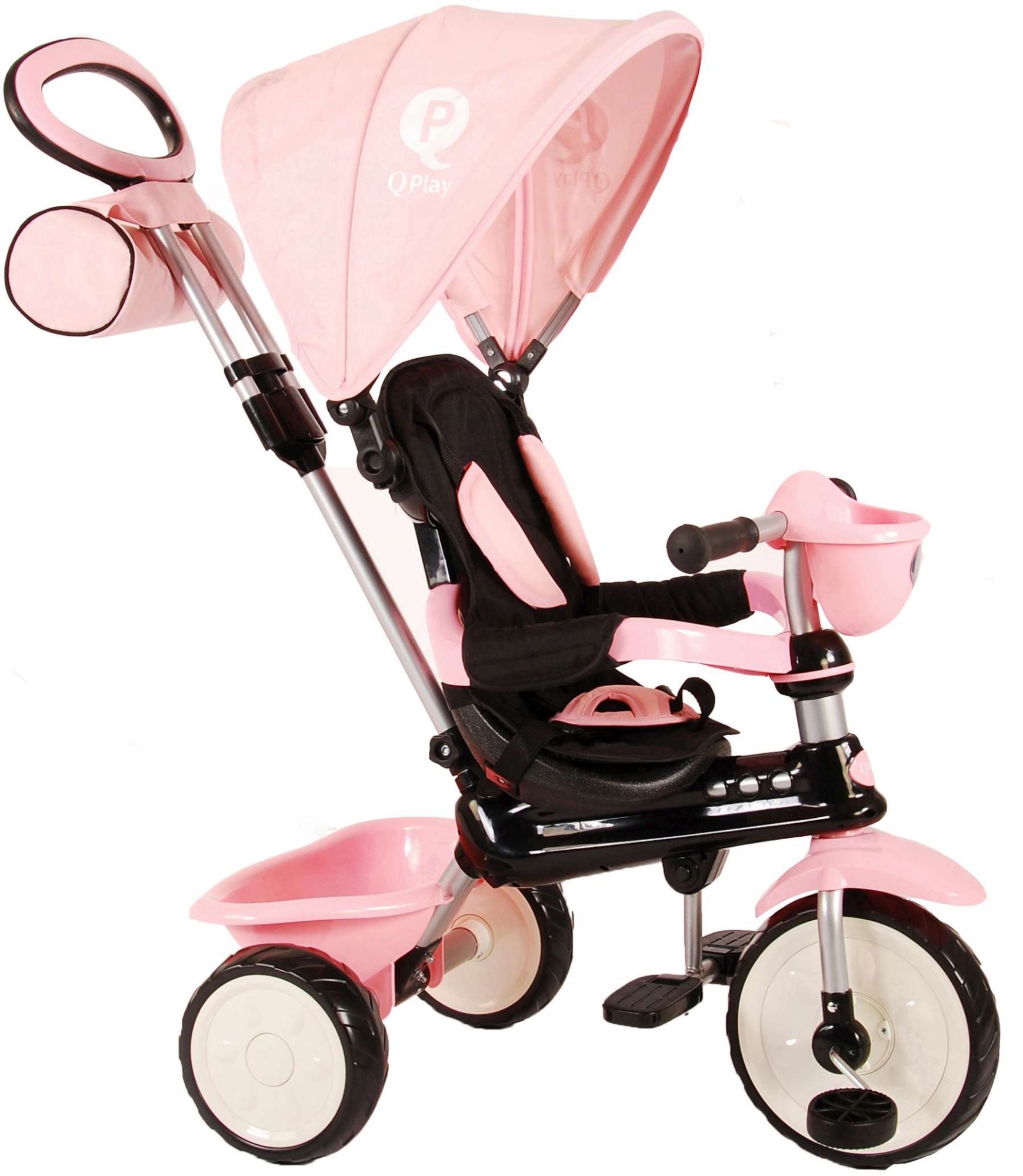 pink tricycle