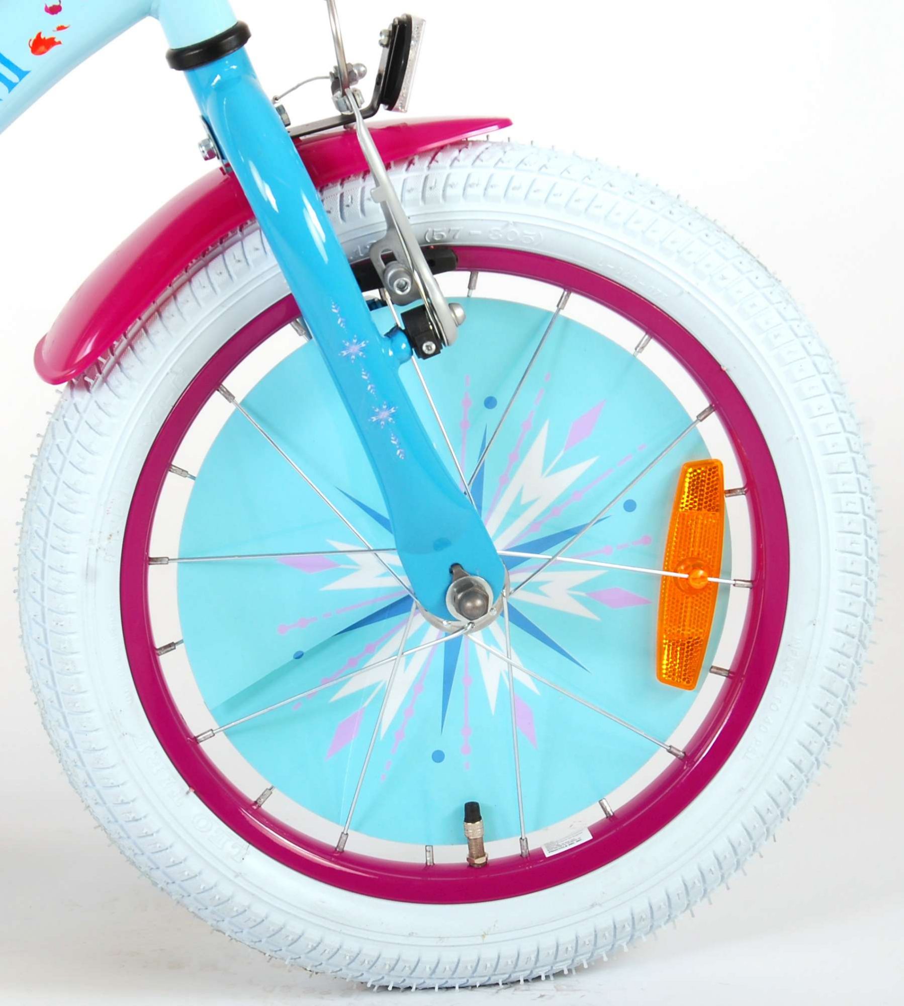 frozen 12 inch bike with doll carrier