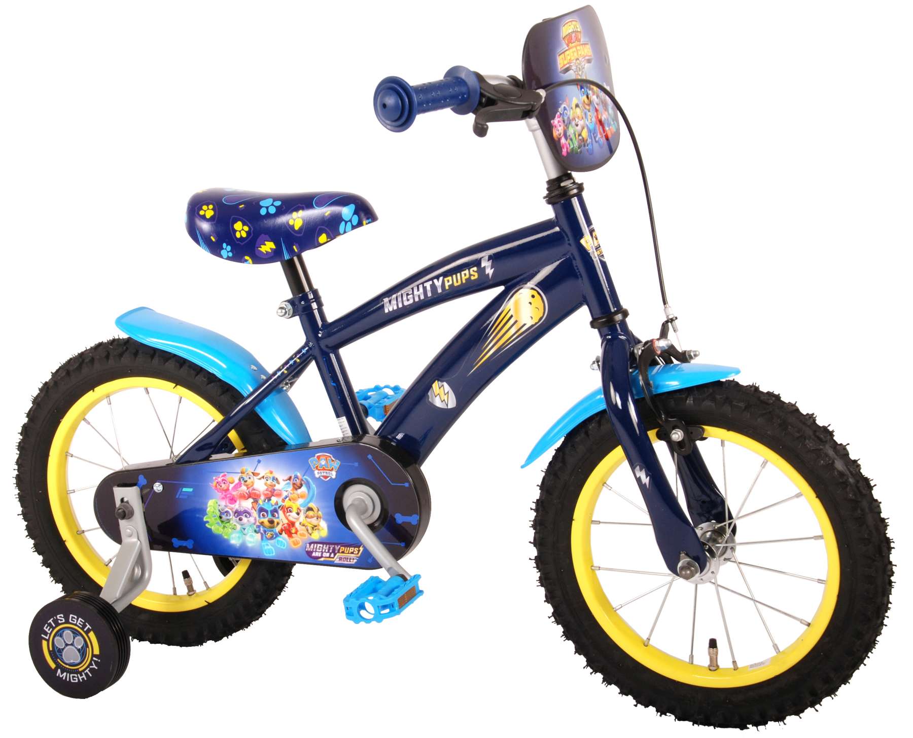 paw patrol chase bike