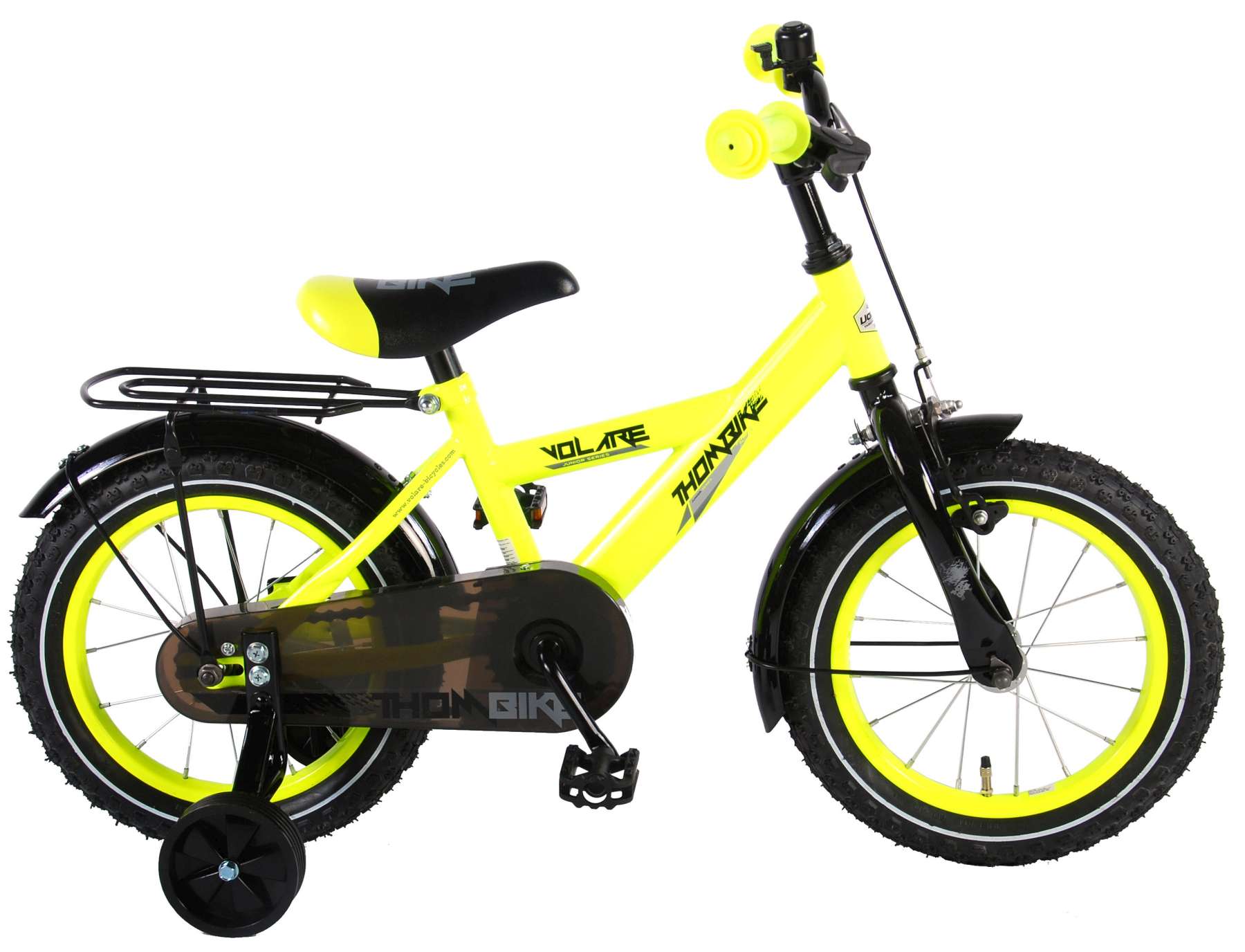 neon yellow bike