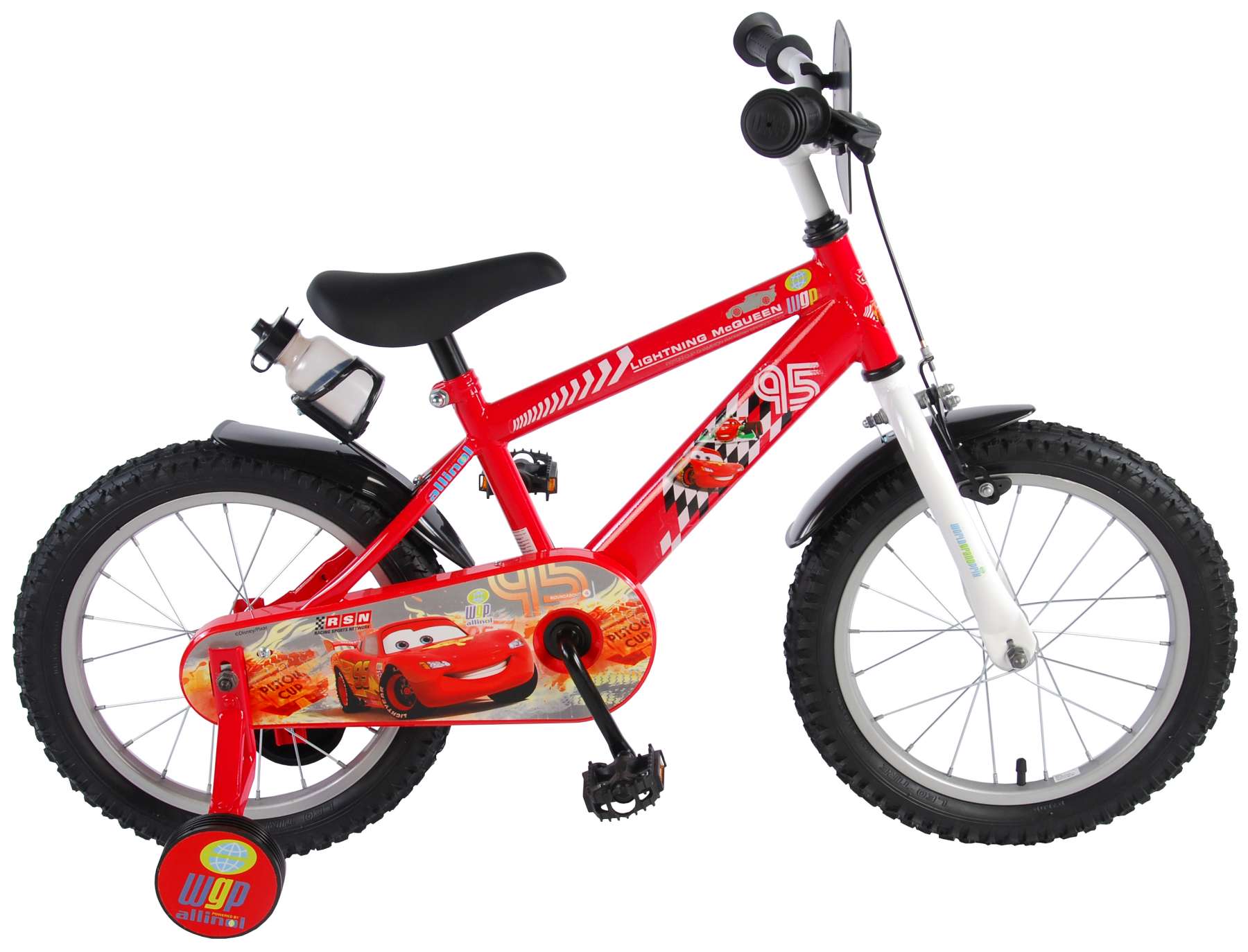 Disney Cars Children's Bicycle Boys 16 inch Red