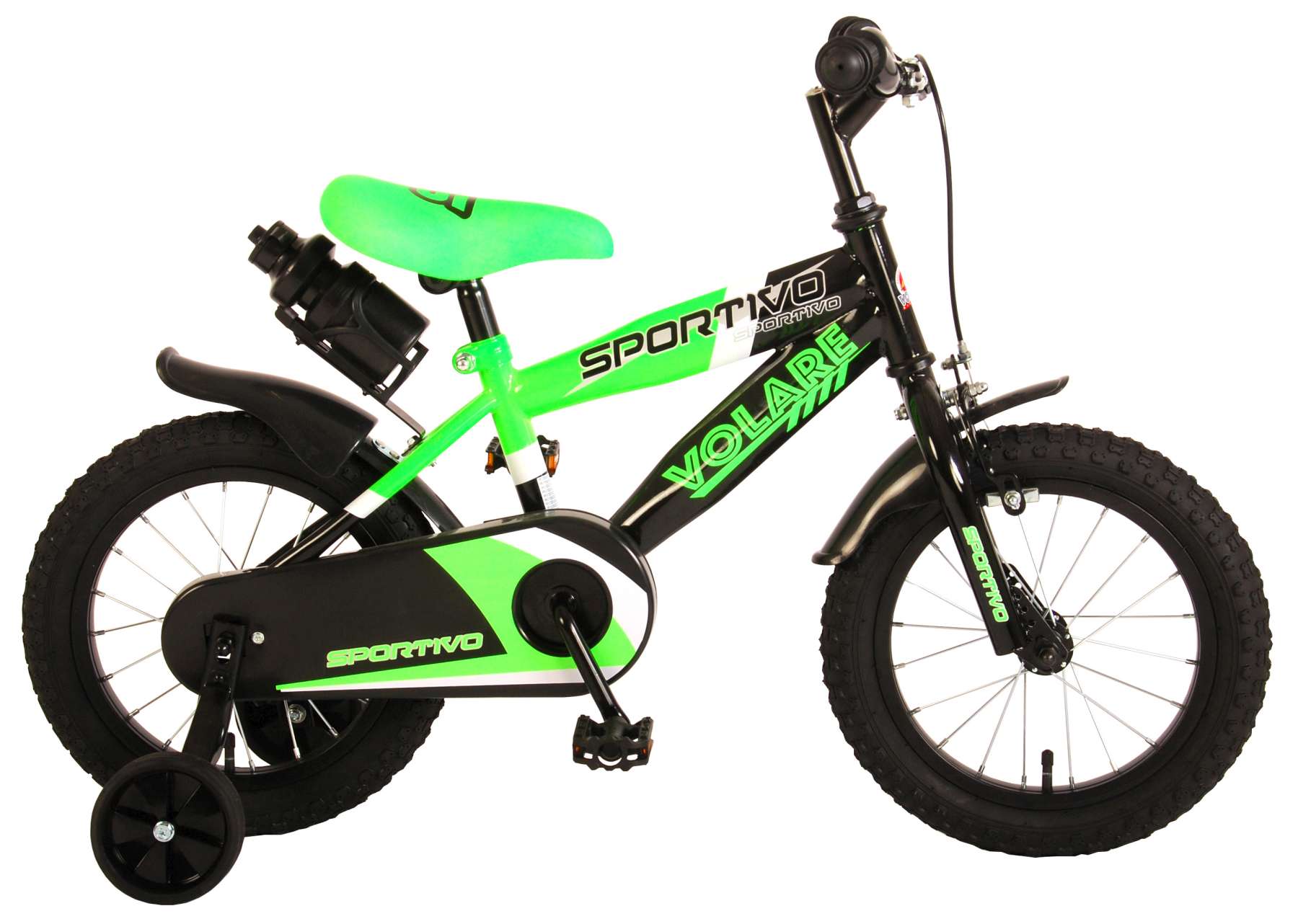 Cool Kids Bicycle 12inch Black & Pink Sturdy Adjustable Children Bike UK 