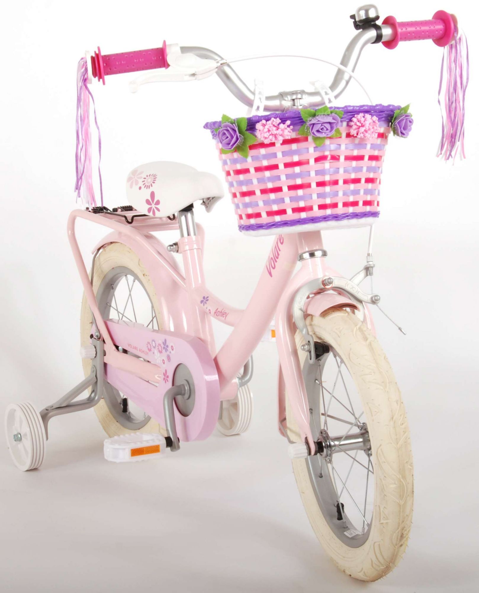 Barcelona President bruiloft Volare Ashley Children's bicycle - Girls - 14 inch - Pink - 95% assembled