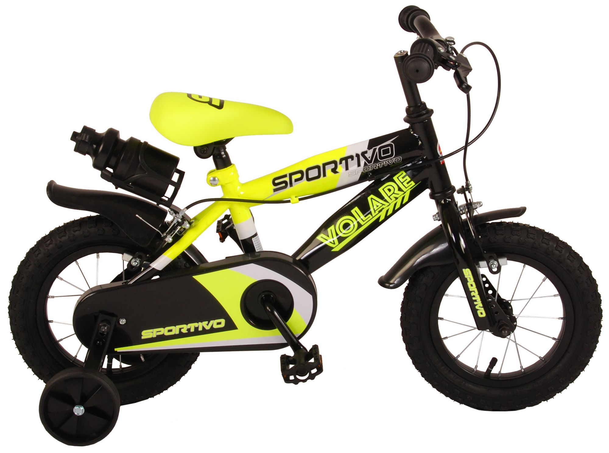 kids yellow bike