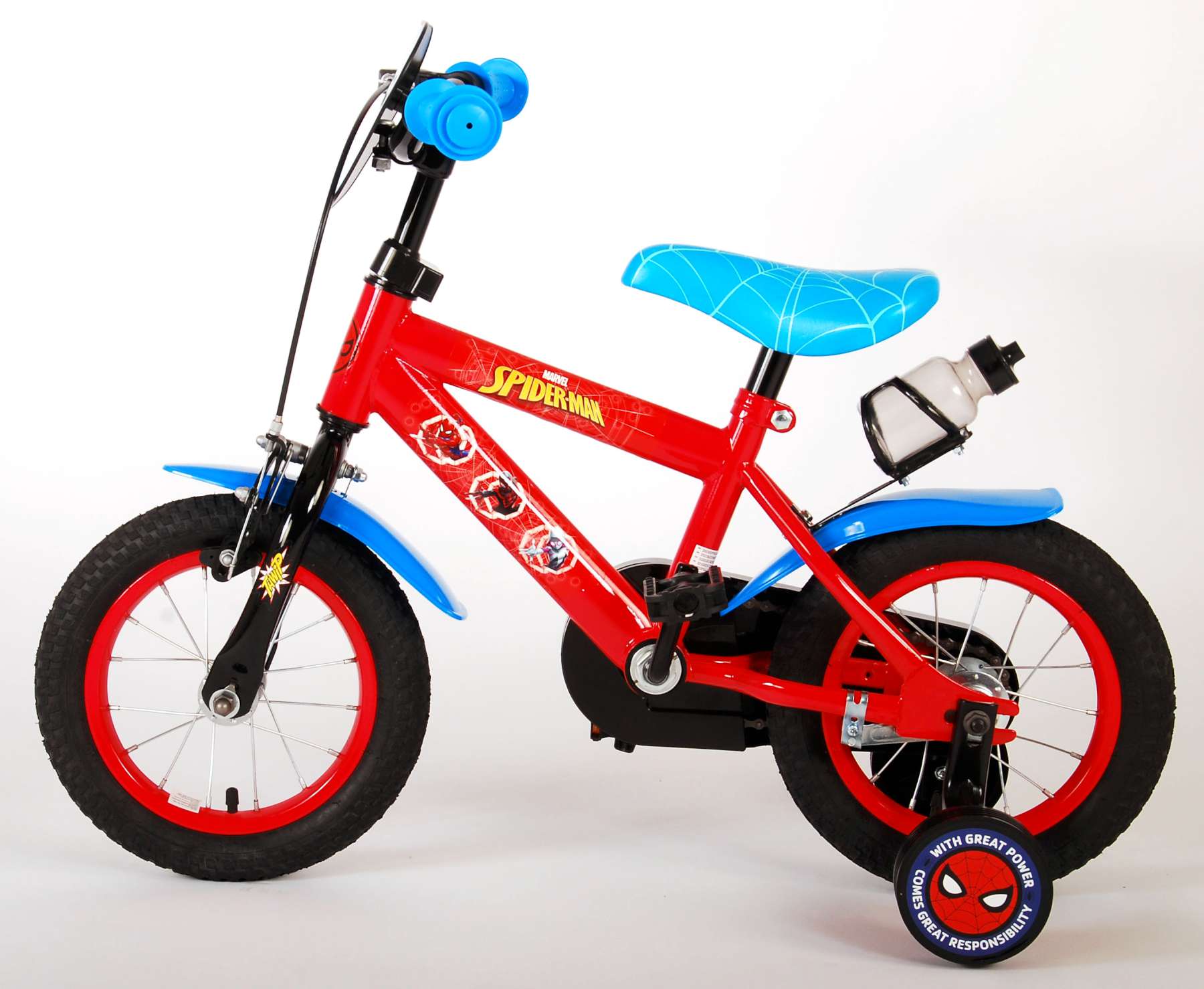 spiderman 12 inch bike