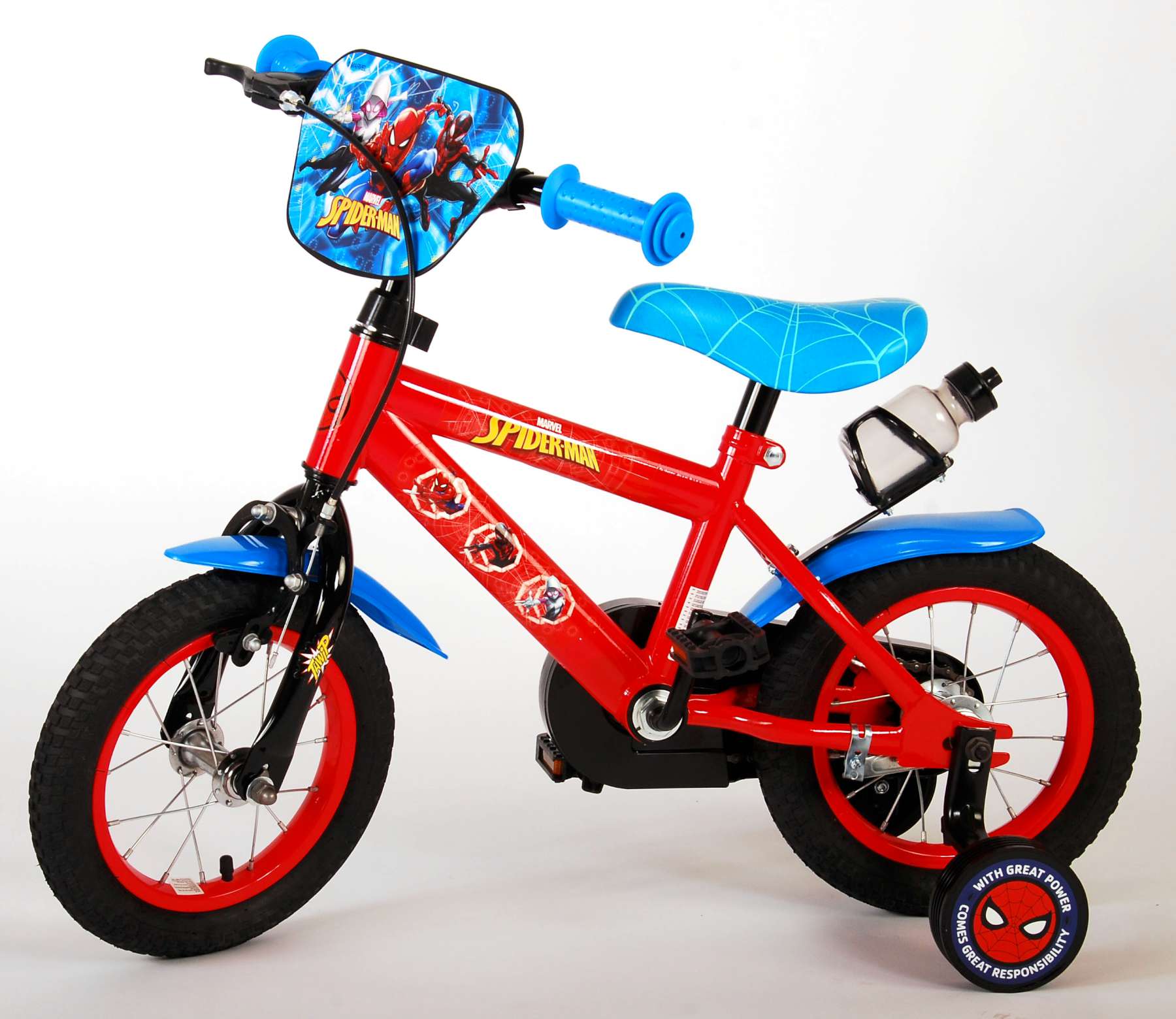spiderman 12 inch bike