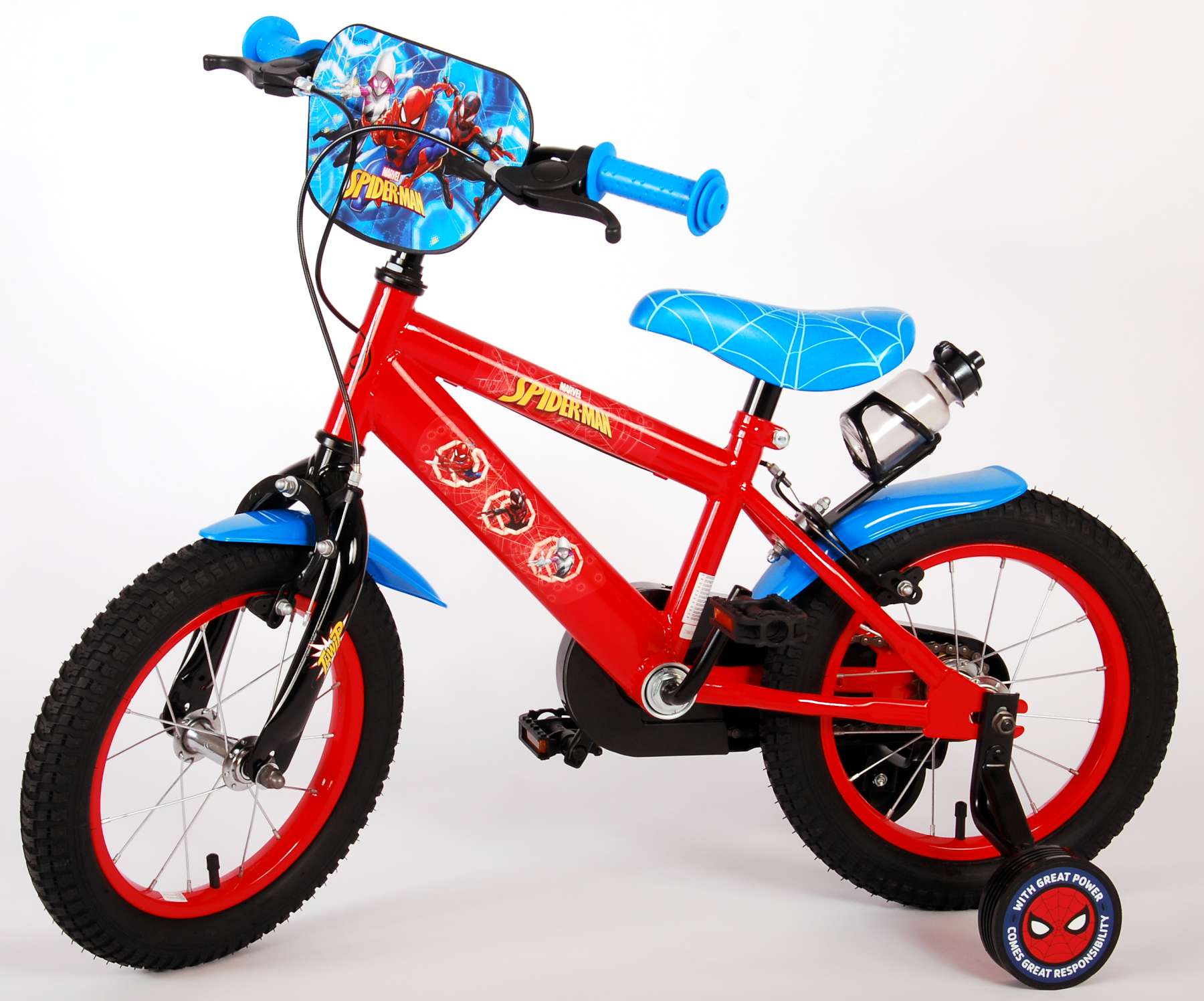 small spiderman bike