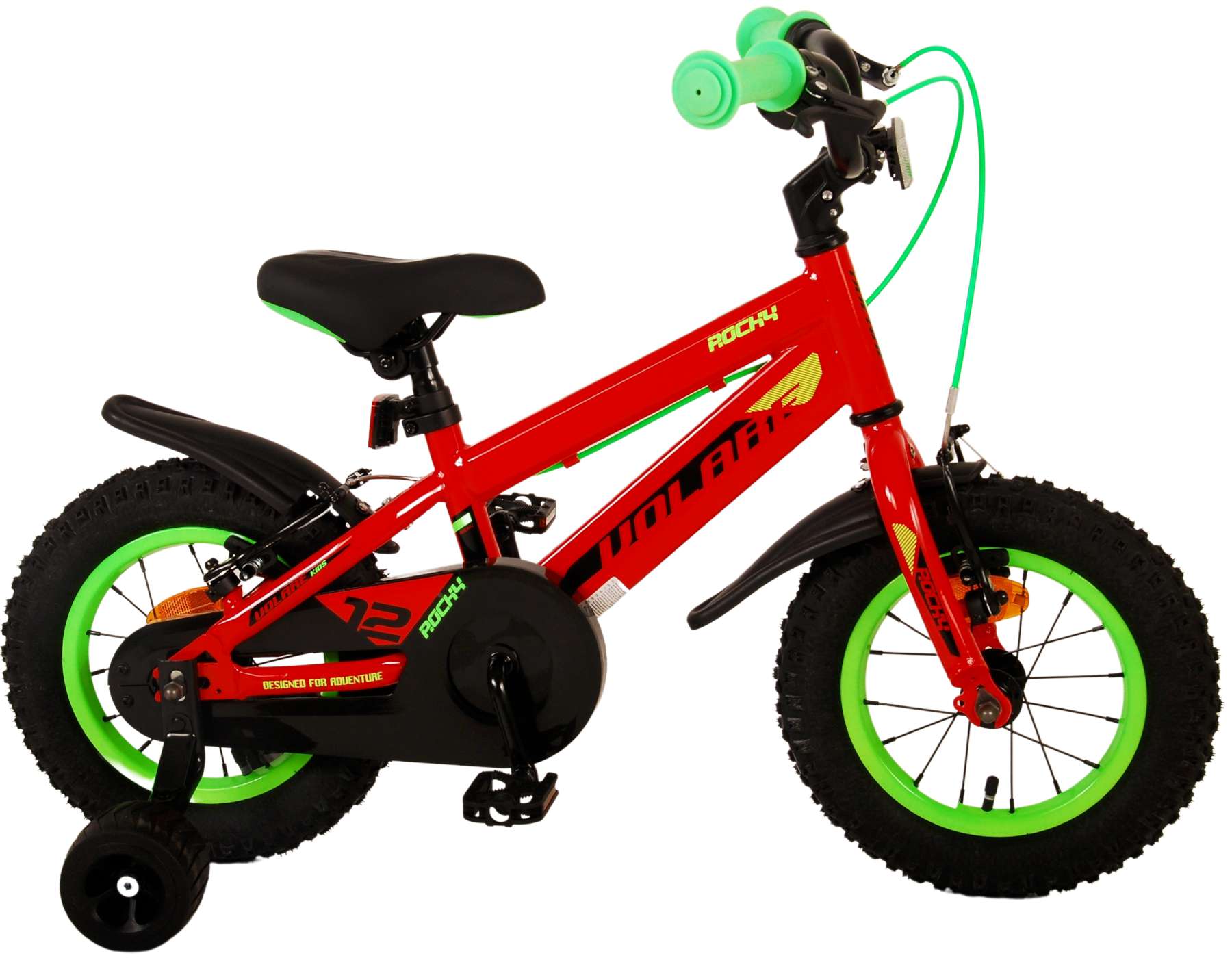 Volare Rocky Children s Bicycle Boys 12 inch Red Two