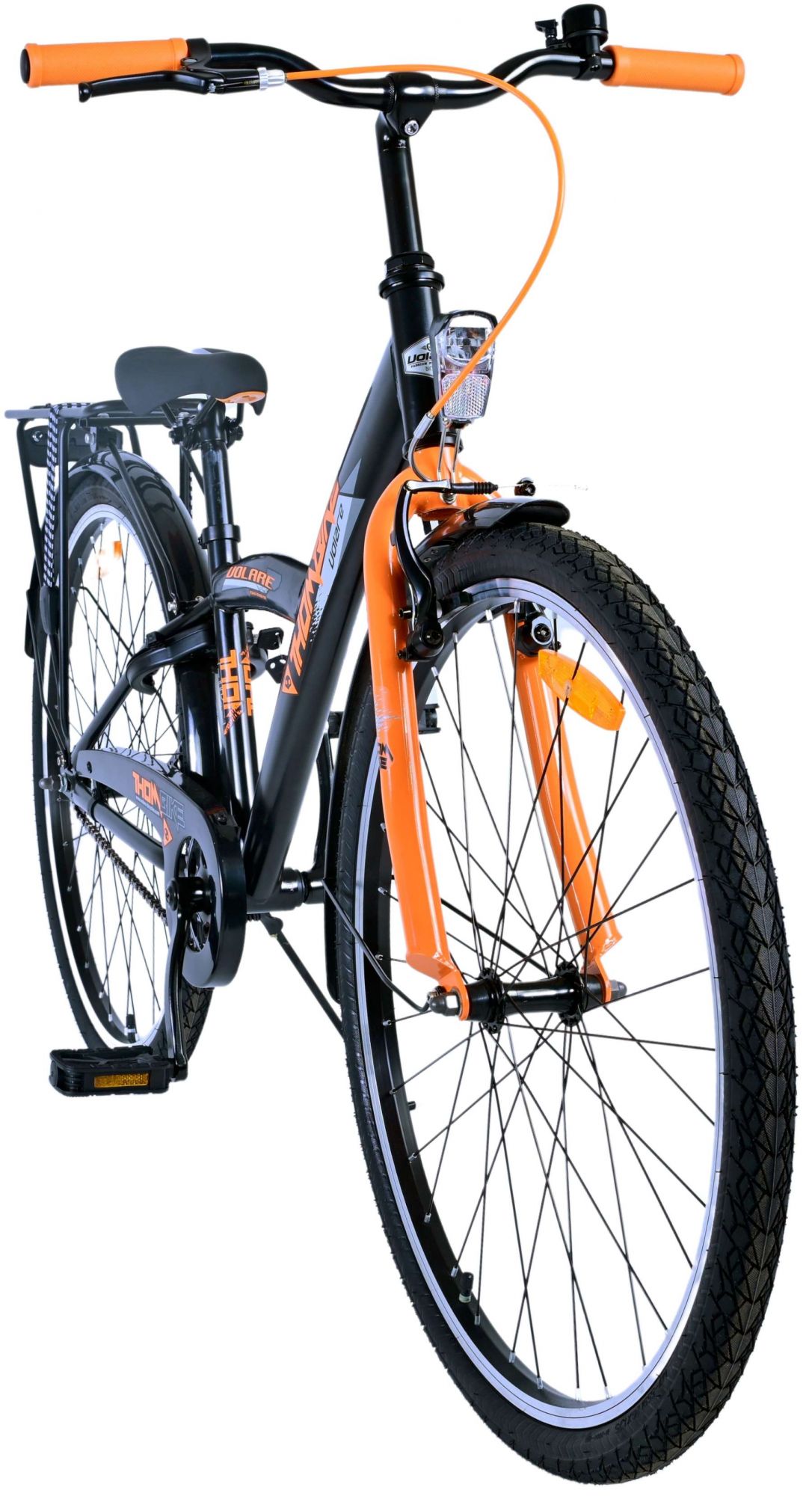 Orange 26 inch bike best sale