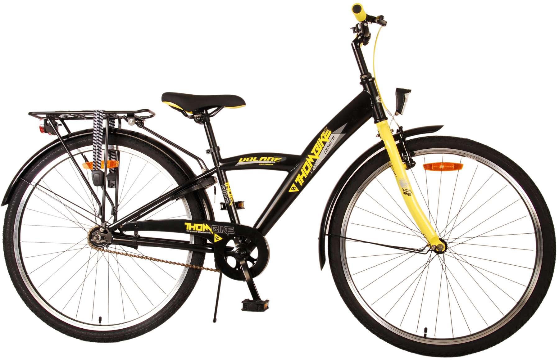 Volare Thombike Kids bike Boys 26 inch Black Yellow