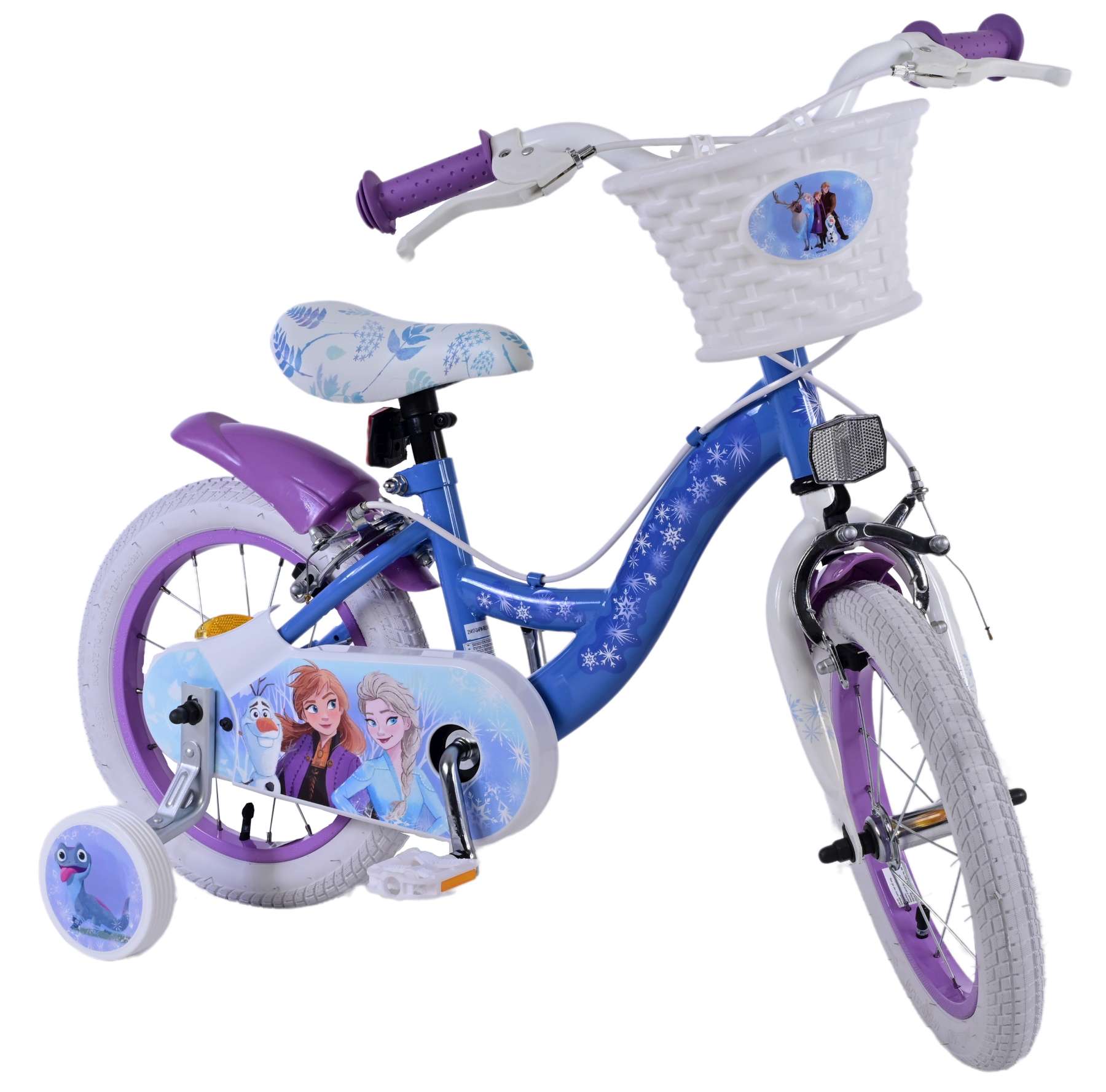 Bicicleta 14 Frozen 2 de 4 a 6 Años 【ToysManiatic】