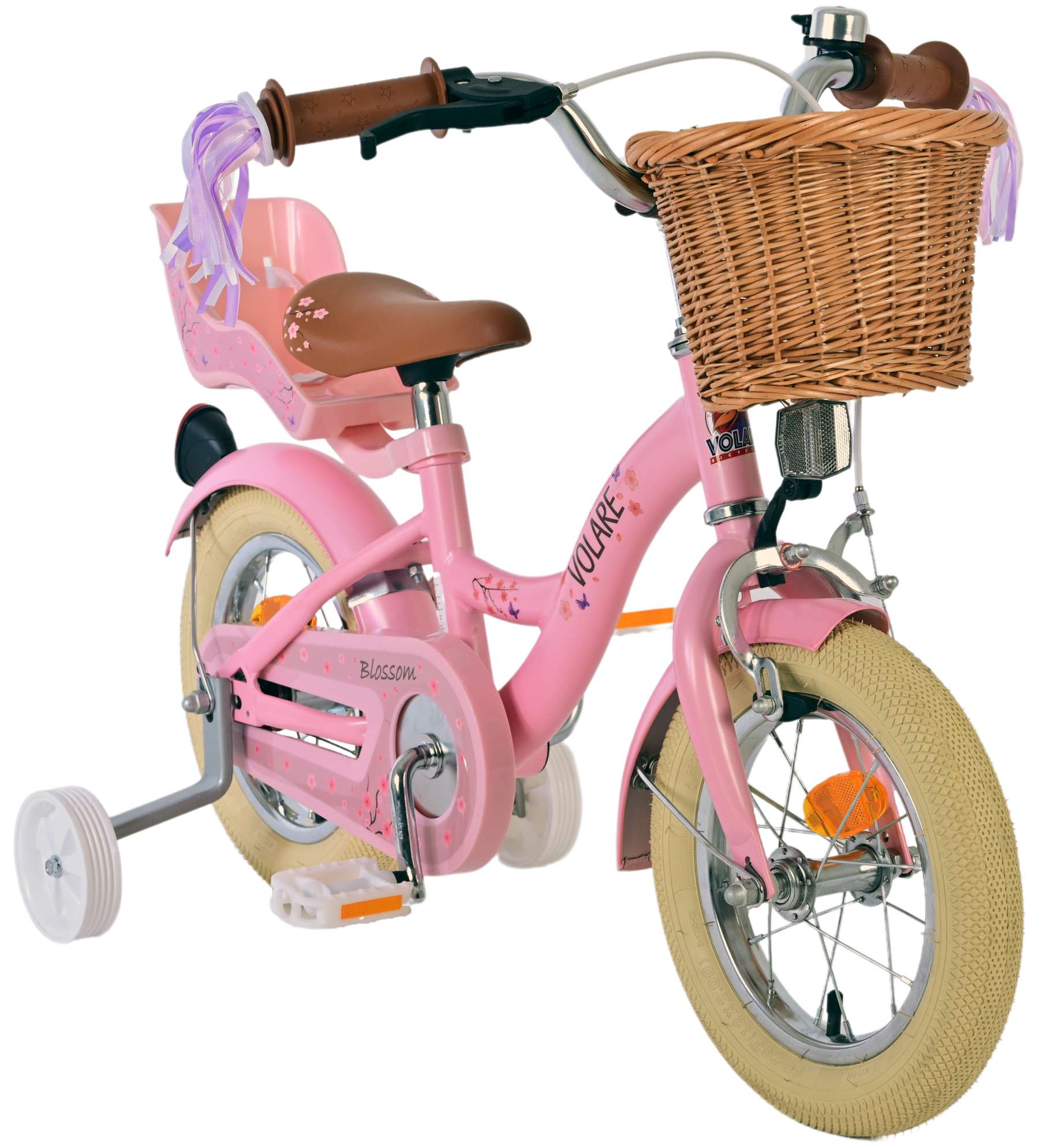 Volare Blossom children s bike Girls 12 inch Pink