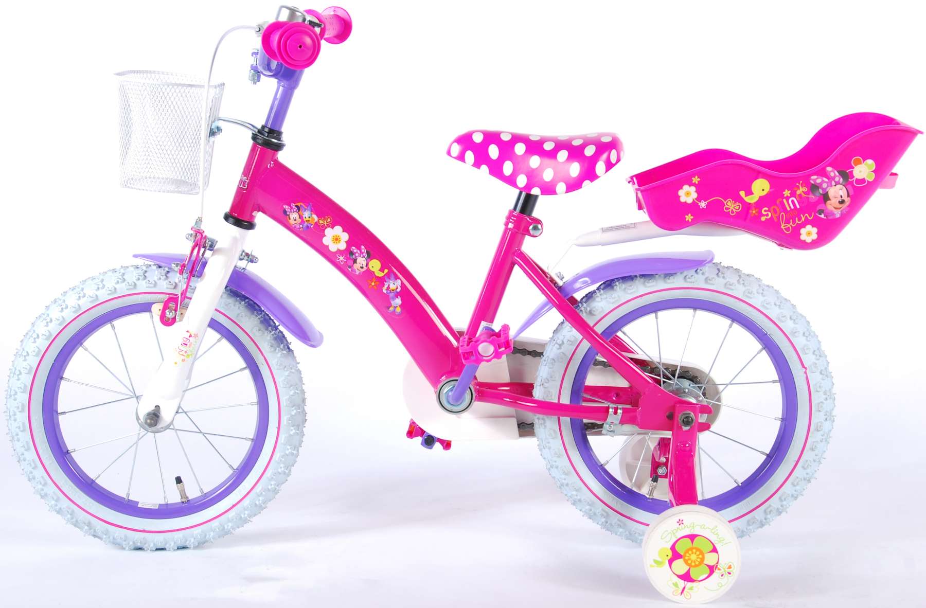minnie mouse bike 14 inch uk