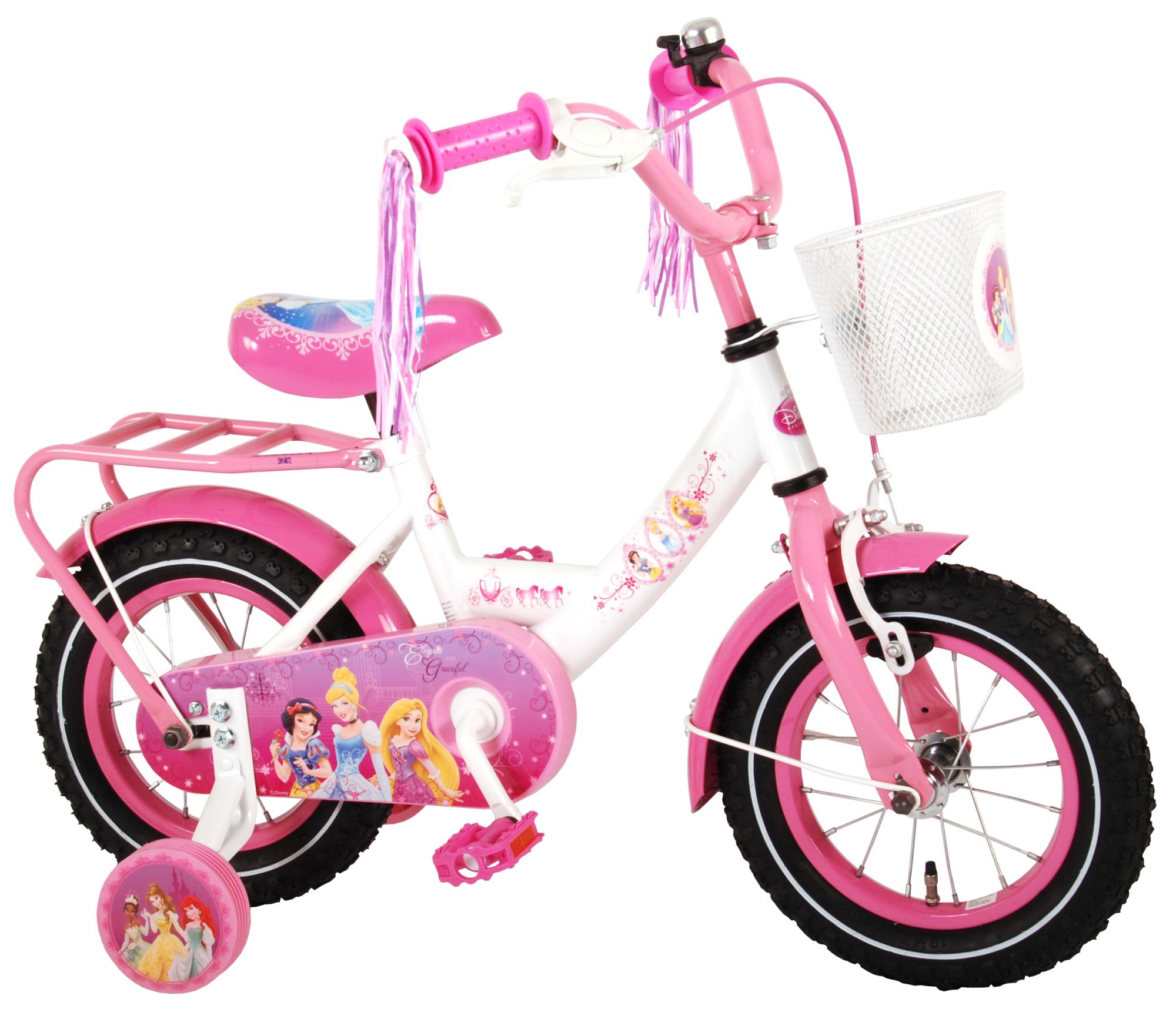 disney princess 16 inch bike with stabilisers