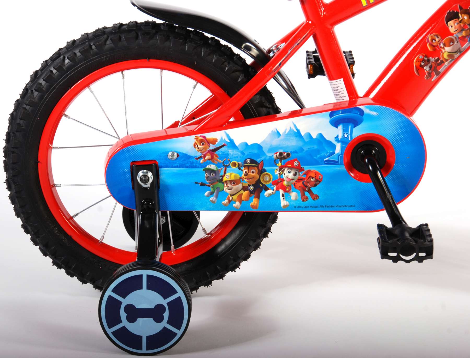 paw patrol bike 14 inch