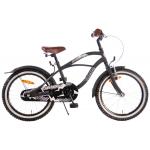 Volare Black Cruiser Children's Bicycle - Boys - 18 inch - Black - 95% assembled
