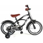 Volare Black Cruiser Children's Bicycle - Boys - 14 inch - Black - 95% assembled