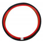 Bicycle tire 24 inch black red