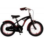 Volare Miracle Cruiser children's bike - boys - 14 inch - matt black - Prime Collection