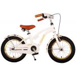 Volare Miracle Cruiser children's bike - Girls- 14 inch - White - Prime Collection