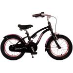 Volare Miracle Cruiser children's bike - Girls- 14 inch - Matt Black - Prime Collection