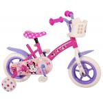 Disney Minnie Cutest Ever! Children's bike - Girls - 10 inch - Pink/White/Purple