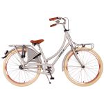 Volare Classic Oma Bicycle - Girls - 24 inch - Matt Silver