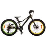 Volare Gradient Children's Bicycle – Boys – 20 inch – Black Yellow Green – 6 speed – Prime Collection