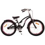 Volare Miracle Cruiser Children's bike - Girls - 18 inch - Matt Black - Prime Collection