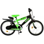 Volare Sportivo Children's Bicycle - Boys - 16 inch - Neon Green Black - 95% assembled [CLONE]